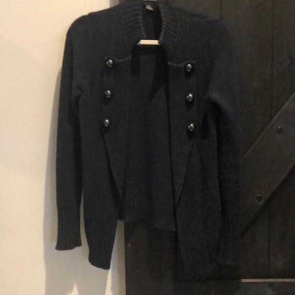 Armani Exchange Sweaters - Armani exchange navy blue with cool buttons